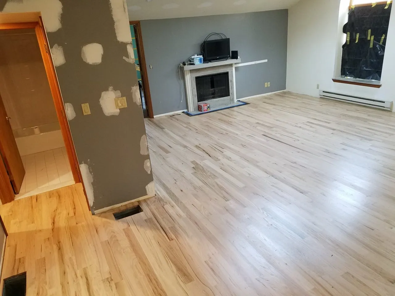 Whole-home hardwood installation