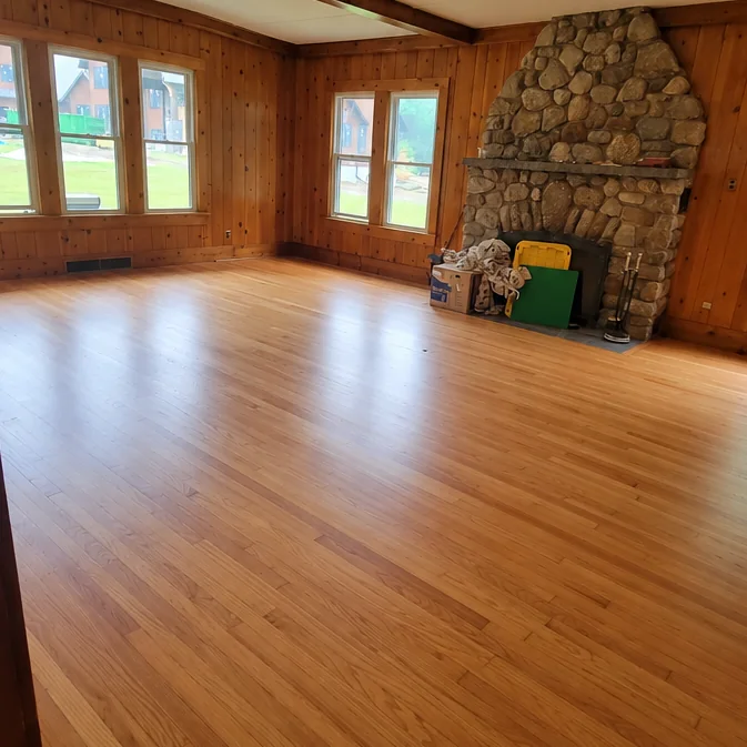100-year-old farmhouse floors restored