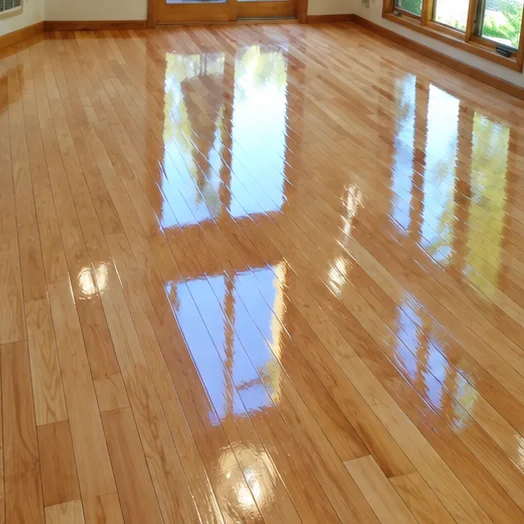 Sunroom floor sanded and finished